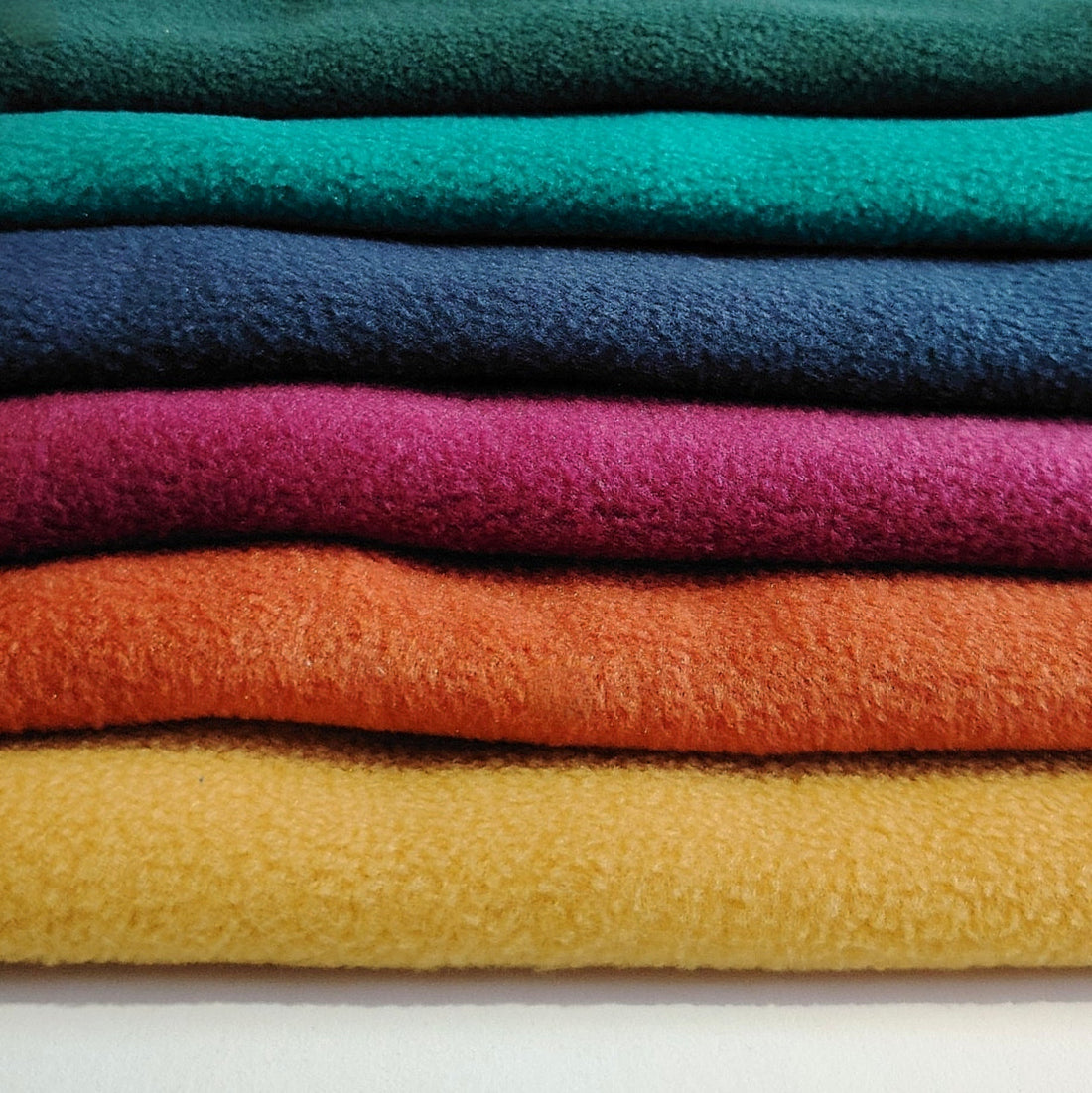 Fleece colour palette used in the Nova Zeal Warm Enrichment Collection.