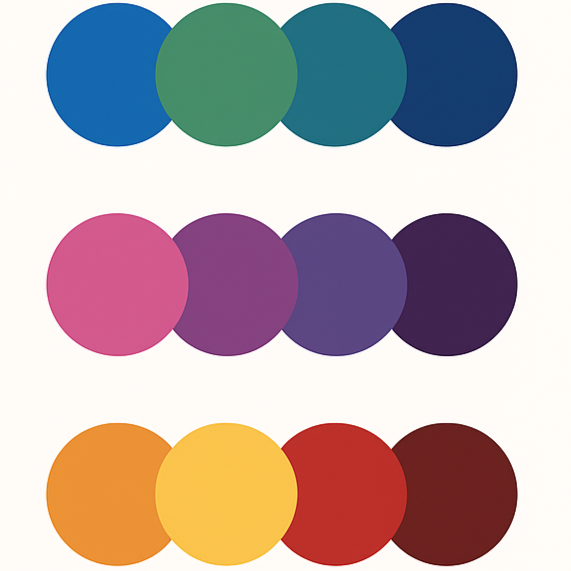 Three 'Lucky Dip' colour themes: calming blues and greens, vibrant pinks and purples, and bold oranges, reds, and yellows. Designed for pet enrichment and interactive foraging play.